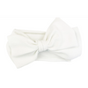 BABY WISP GIANT LANA BOW HEADBANDS WHITE