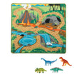 MELISSA & DOUG RUG PLAY SETS PREHISTORIC DINOSAUR
