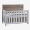 NEST VIBE CONVERTIBLE CRIBS WHITE/WHITE BARK