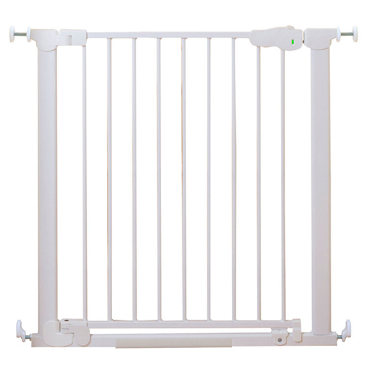 QDOS AUTO CLOSE SAFEGATES W. EXTENSIONS WHITE