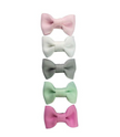 BABY WISP SNAP CLIPS 5PK CHARLOTTE BOWS FLOWERS IN THE ATTIC