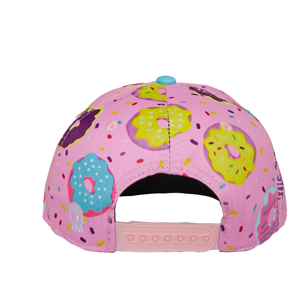 Headster Snapback Hat Duh Donut Pink Toddler