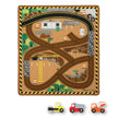MELISSA & DOUG RUG PLAY SETS CONSTRUCTION ZONE WORKSITE