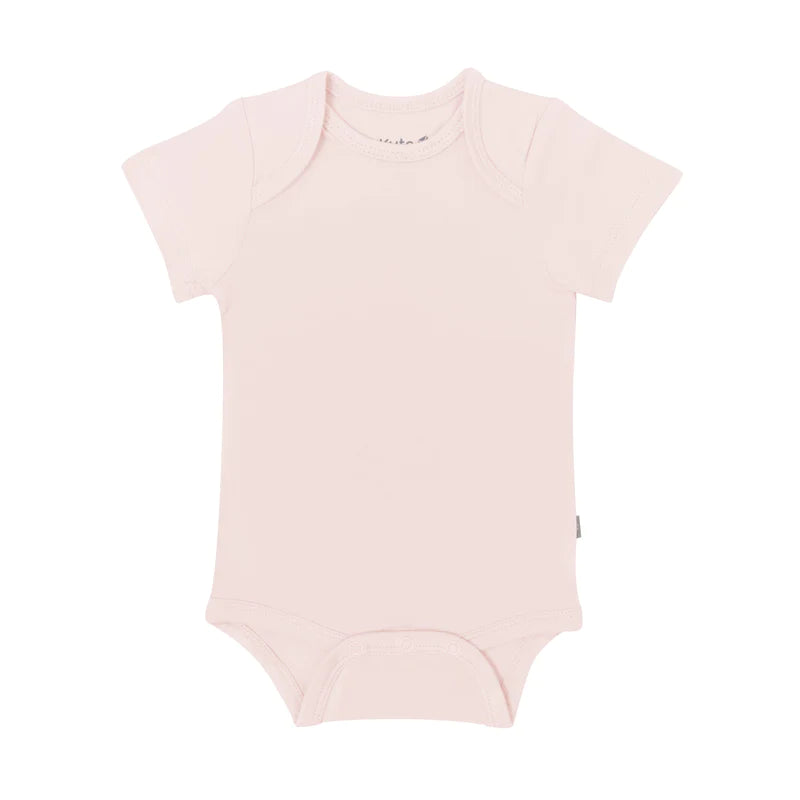 Kyte Baby Short Sleeve Bodysuit Blush