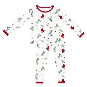 Kyte Baby Toddler Long Sleeve Pajamas Winterberry