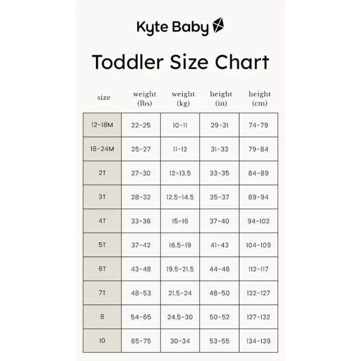 Kyte Baby Toddler Long Sleeve Pajamas Winterberry