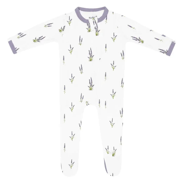 Kyte Baby Zippered Footie Lavender