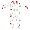 Kyte Baby Zippered Footie Winterberry