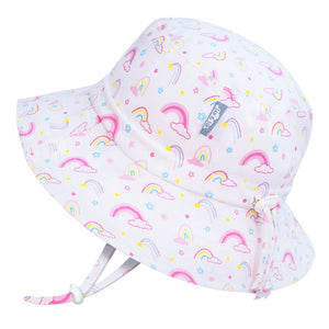 JAN & JUL GROW HAT COTTON BUCKET RAINBOW  S