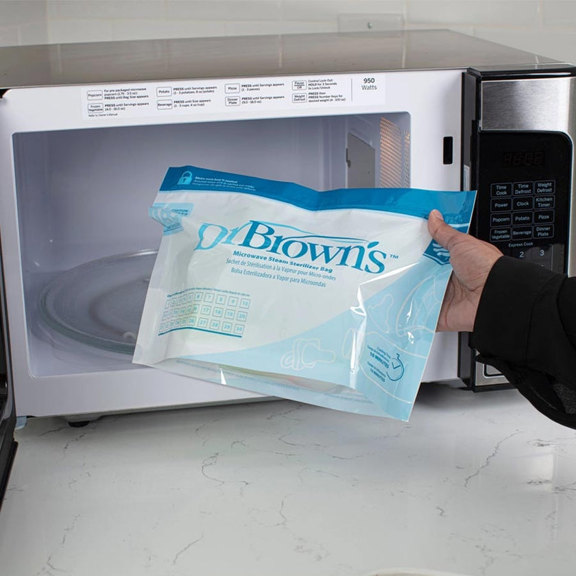 Dr. Brown's Microwave Steam Sterilizer Bags (5 pack)