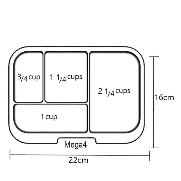 Munchbox Mega4 Bento Boxes