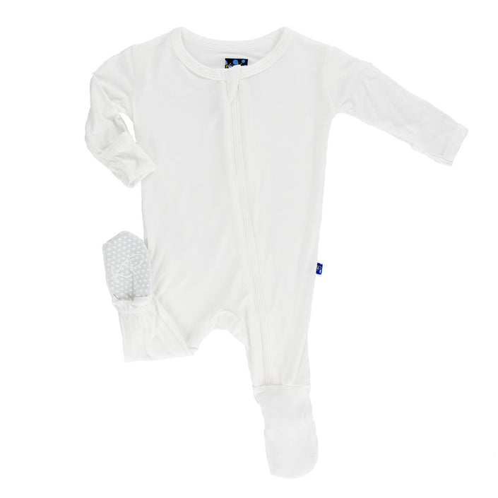 Kickee Pants Footie Natural 18-24 Months