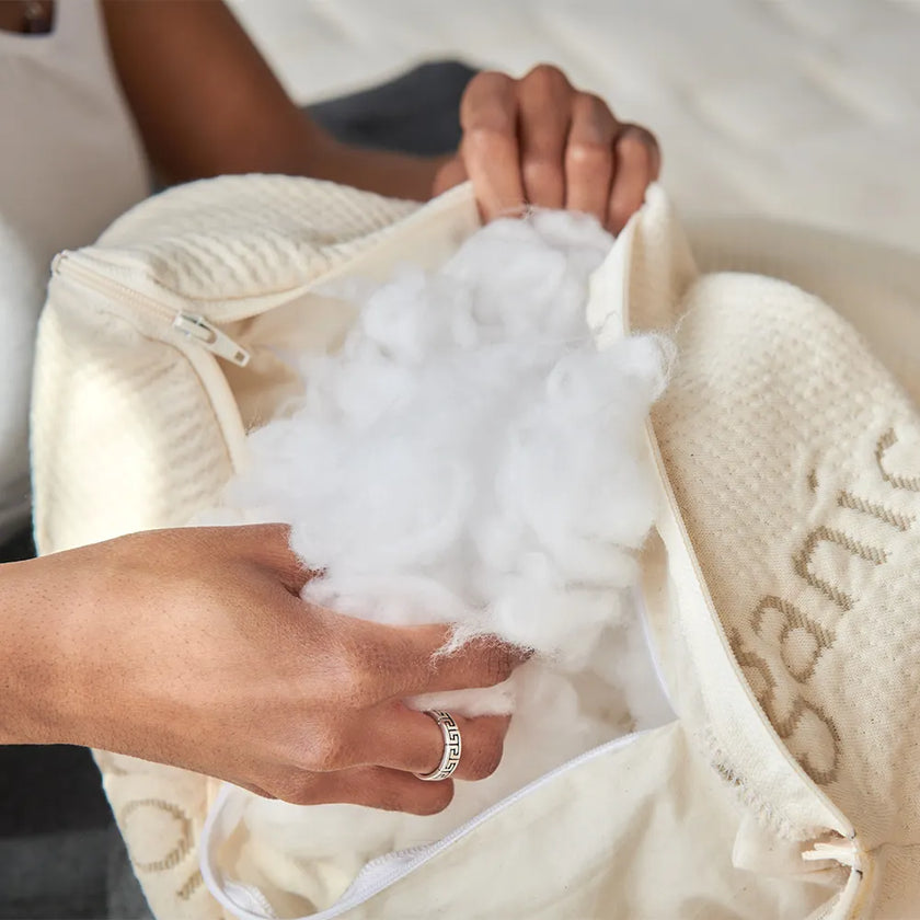 Naturepedic Organic Cotton / PLA Standard Pillow - Low Fill