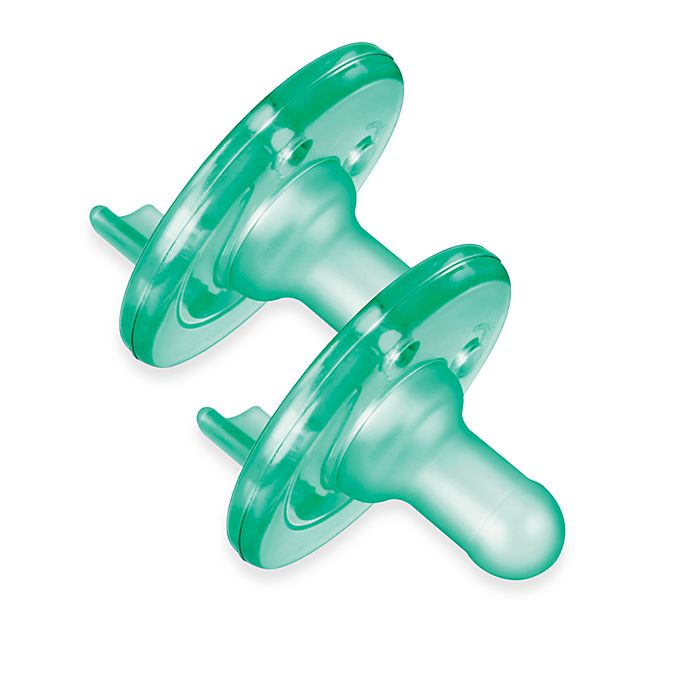 AVENT SOOTHIES 0-3M GREEN