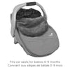 Perlimpinpin Winter Car Seat Cover with Fleece Hat Boreal