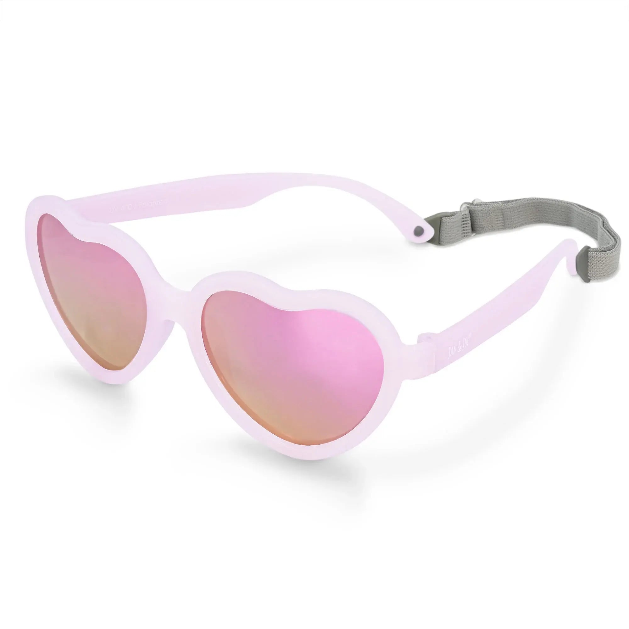 Jan & Jul Heart Sunglasses Frosty Lavender Medium