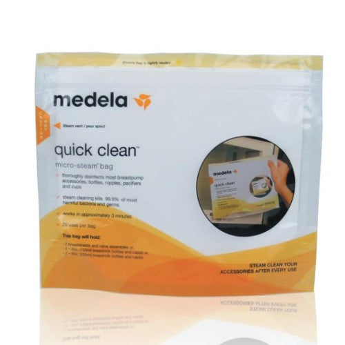 Medela Quick Clean Mircro Steam Bags (5 Pack)