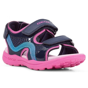 Geox Vaniett Sandals Navy/Fuchsia