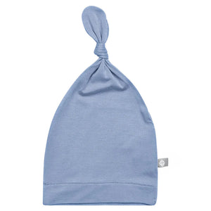 KYTE BABY KNOTTED CAPS NEWBORN SLATE