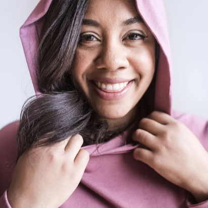 Milky Nursing Hoody Rose Extra Small