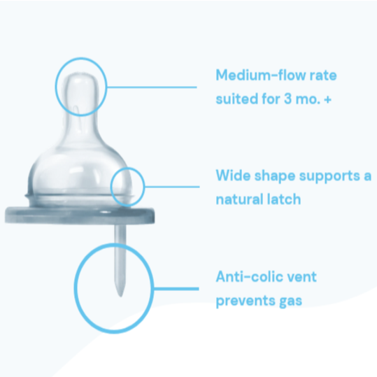 Pura Kiki 325 ml Stainless Steel Infant Bottle