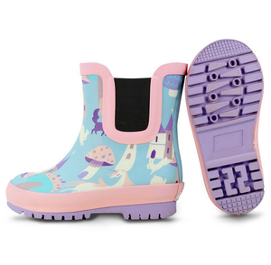 Jan & Jul Puddle-Dry Rain Boots Enchanted