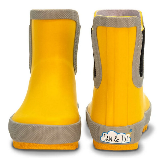 Jan & Jul Puddle-Dry Rain Boots Yellow