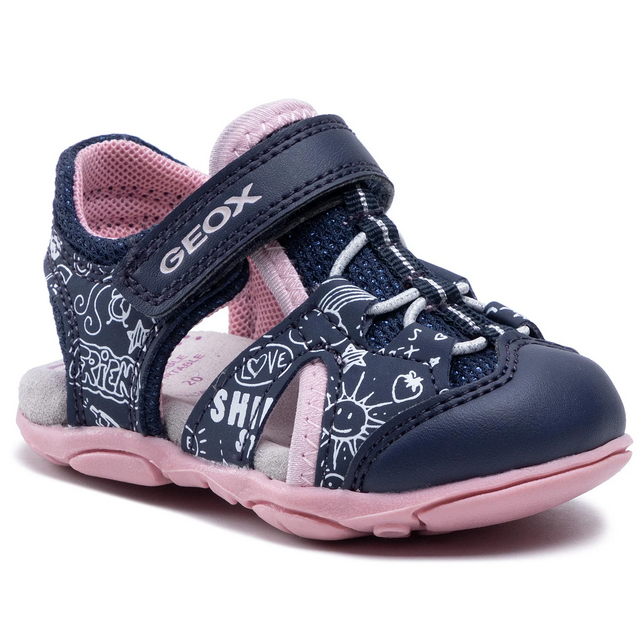 Geox Agasim Sandals Pink/Navy