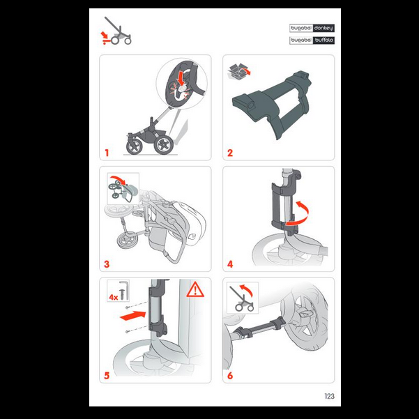 Bugaboo Buffalo/Donkey Comfort Wheeled Board Adapter