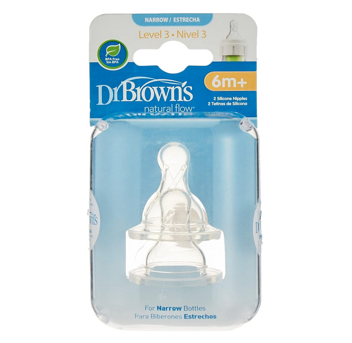 Dr. Brown's Options Narrow Nipples (2 pack)