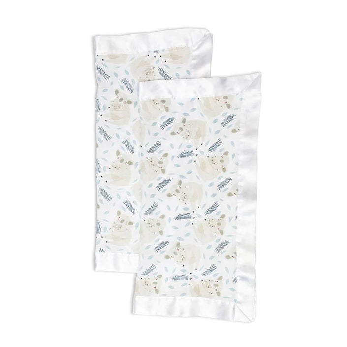 lulujo Muslin Security Blankets Koala (2 Pack)