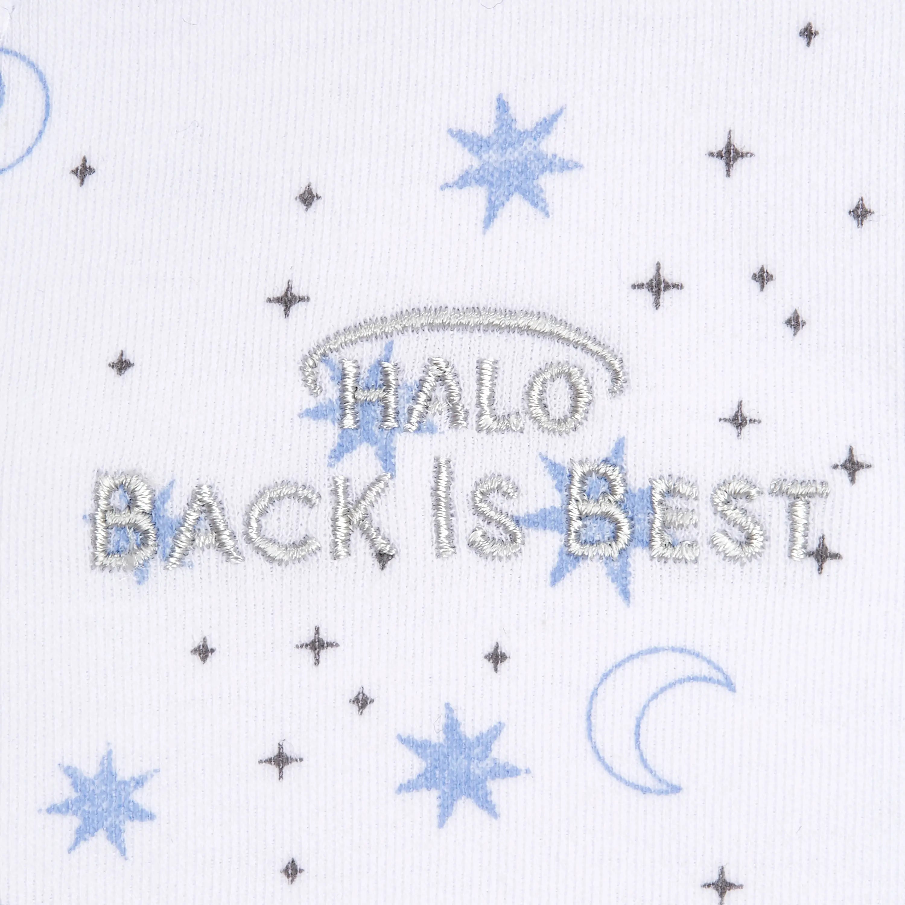 HALO 1.5 TOG Cotton SleepSack Swaddles Midnight Moons Blue