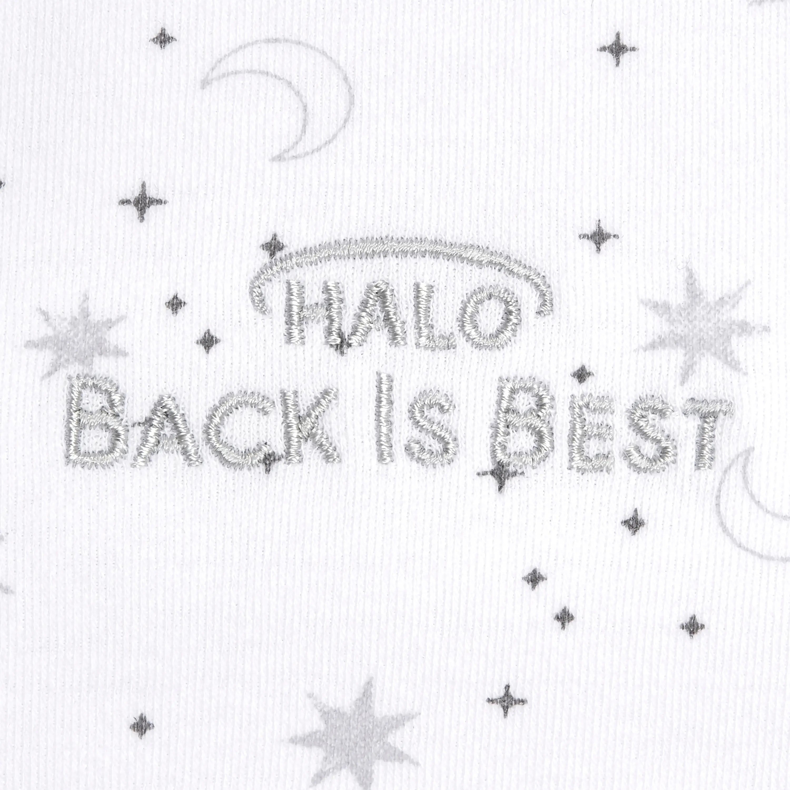 HALO 0.5 TOG Cotton SleepSacks Midnight Moons Grey