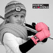 SnowStoppers Original Extended Cuff Mittens Black