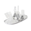 OXO Tot Breast Pump Parts Drying Rack with Detail Brushes