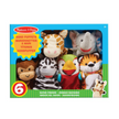 MELISSA & DOUG HAND PUPPETS  SAFARI