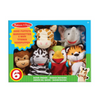 MELISSA & DOUG HAND PUPPETS  SAFARI