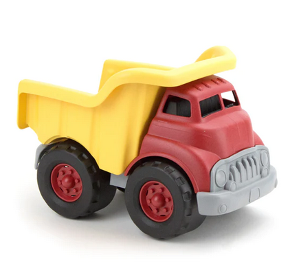 GREEN TOYS DUMP TRUCKS RED/YELLOW