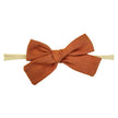 BABY WISP VICTORIA BOW HEADBANDS GINGER