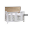 NEST VIBE CONVERTIBLE CRIBS WHITE/WHITE BARK