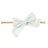 BABY WISP VICTORIA BOW HEADBANDS MINT